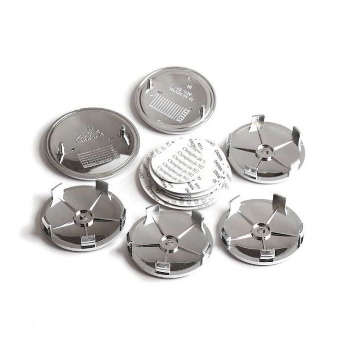 Set 7 Stemmi Centrocopertone BMW 50&deg; Anniversario &ndash; 82/74/68/45mm