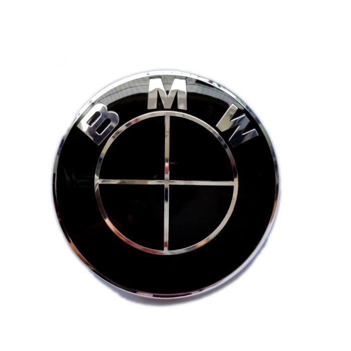 thumbnail interactive-video image 1 of 82mm BMW Front Hood Roundel Emblem – Blue & White, Direct Replacement, Genuine Fit 1 of 3