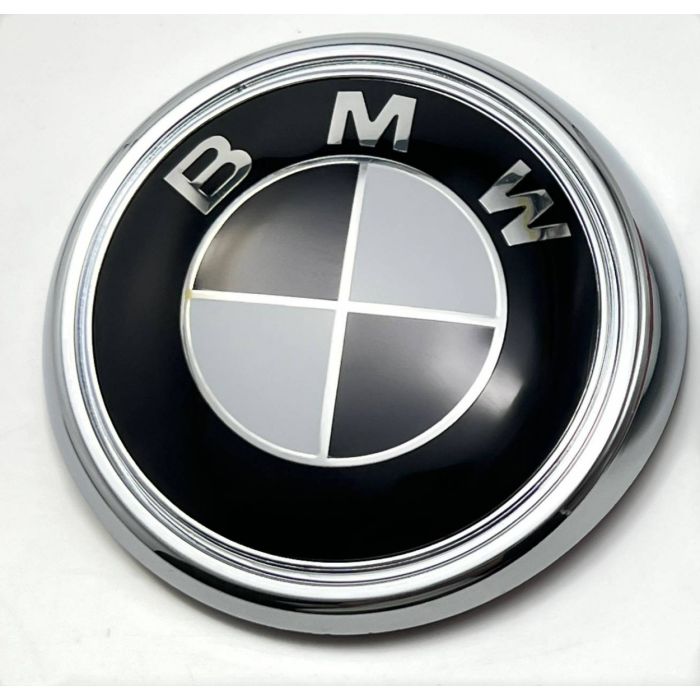 BMW Black White Logo Trunk Emblem Rear Tailgate Badge for E71 E72 X6 | 51147196559