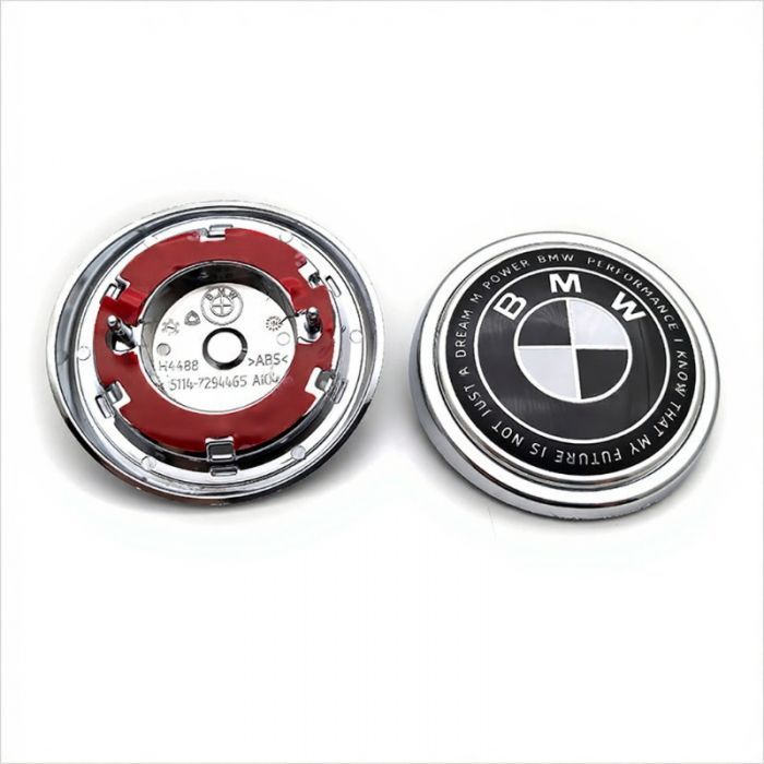 BMW F15 F16 X5 X6 Roundel Kith Limited Edition Logo Hatch Back Trunk Emblem |Black White