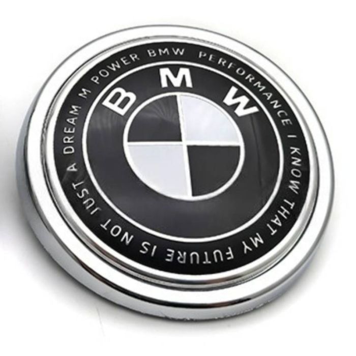 BMW & Kith Black White Logo Trunk Emblem Rear Tailgate Badge for E70 X5 | 51147157696