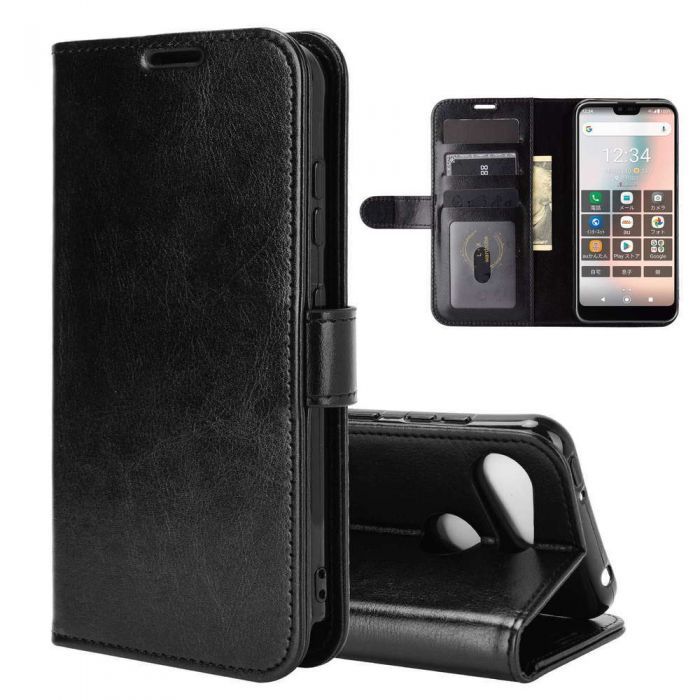 Kyocera Android One S6 Flip Folio Leather Wallet Case Kyocera Android One S6 Flip Folio Leather Wallet Case