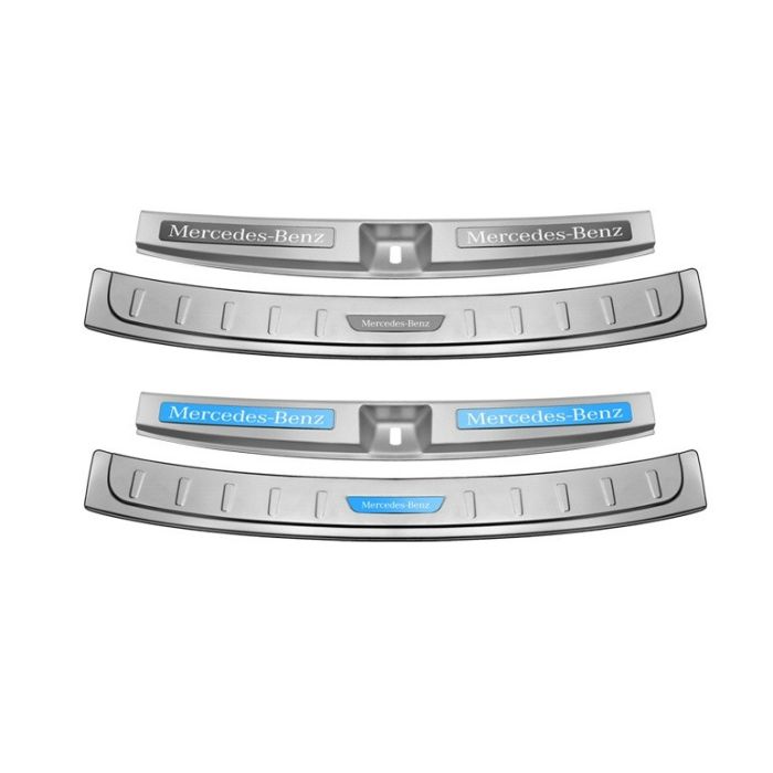 Scuff Plate, Door Sill Cover, Entry Sill, Rear Bumper Sill Plate for Mercedes-Benz GL GLS Class X166