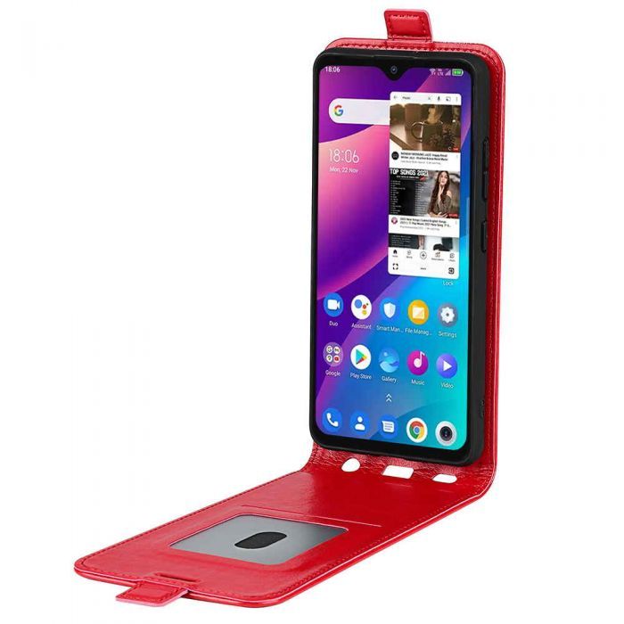 BOCTECH Cover per TCL 30SE / TCL 305 / TCL 306, Custodia a Libro Portafoglio in Pelle PU