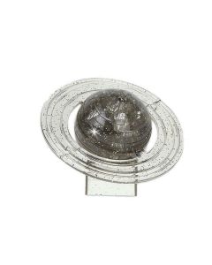 3D Crystal Blocks Translucent DIY Puzzle Blocks Saturn-shaped Toy