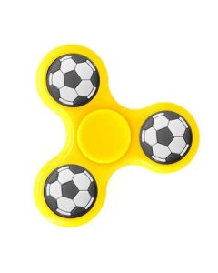  3 Sided Football Fidget Spinner Soccer Tri Fidget Spinner