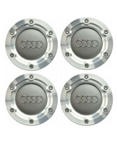 4pcs Audi Wheel Center Caps 147mm 6 holes