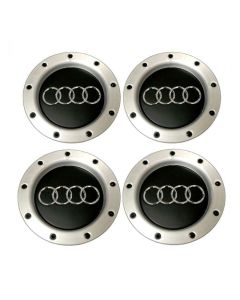 4pcs Audi Wheel Center Caps 147mm 9 holes