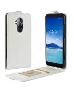 Alcatel 7 Leather Flip Phone Case Flip Cover Vertical Open Wallet Case