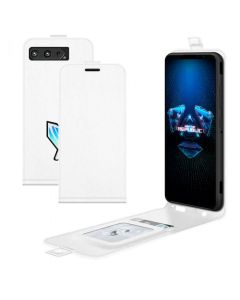 Asus ROG Phone 5 Leather Flip Phone Case Flip Cover Vertical Open Wallet Case