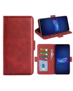 Asus ROG Phone 6 Flip Cover Leather Wallet Case with Dual Magnetic Closure