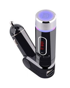 Wireless Car Bluetooth Auto MP3 Player Radio FM Transmitter Kit Modulator USB TF 5V/2A Car Charger - FM28B