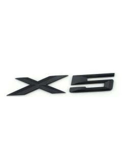 Black BMW GT Rear Trunk Emblem Model Stickers