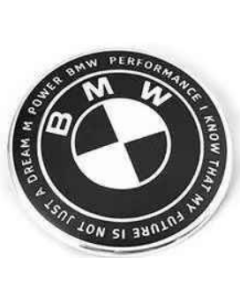 BMW & Kith Limited Edition Hood Roundel Emblem for BMW 7 Series and BMW X7(G07) |Black/White|95mm