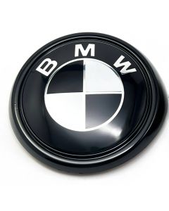 BMW Black White Logo Trunk Emblem Rear Tailgate Badge for F25 X3 | 51147364375