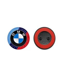 BMW & Kith Hood Emblem logo Front badge Roundel 82mm E63 E64