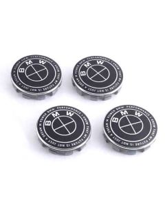 4pcs BMW & Kith Car Wheel Center Cap 68mm/56mm Emblem Auto Logo Badge