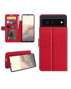 Google Pixel 6 Flip Folio Leather Wallet Case with ID and Credit Card Pockets