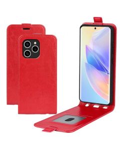 Honor 60 SE 5G Leather Flip Phone Case Flip Cover Vertical Open Wallet Case