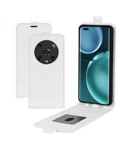 Honor Magic 4 Pro Leather Flip Phone Case Flip Cover Vertical Open Wallet Case