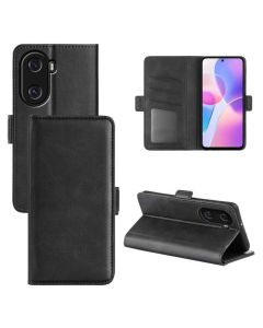 Honor X40i Flip Cover Leather Wallet Case with Dual Magnetic Closure