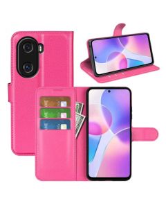 Honor X40i Phone Case Wallet Flip Cover Folio Leather Case Stand Display Card Pocket