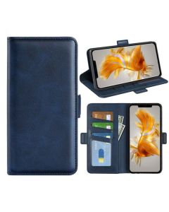 HUAWEI Mate 50 Flip Cover Leather Wallet Case with Dual Magnetic Closure