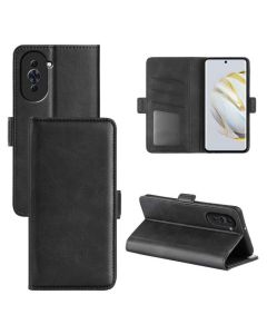 HUAWEI nova 10 Pro Flip Cover Leather Wallet Case with Dual Magnetic Closure