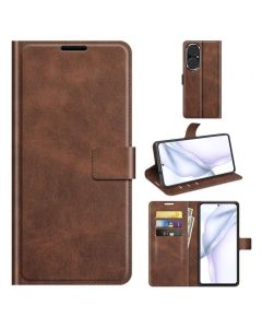 Huawei P50 Flip Cover Leather Wallet Case with Rectangle Magnetic Snap