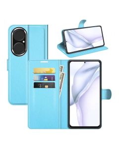 Huawei P50 Phone Case Wallet Flip Cover Folio Leather Case Stand Display Card Pocket