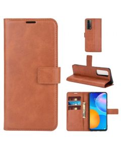 HUAWEI P smart 2021 Flip Cover Leather Wallet Case with Rectangle Magnetic Snap