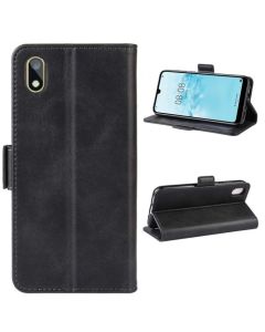 Huawei Y5 2019 Flip Cover Leather Wallet Case with Dual Magnetic Closure