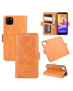 Huawei Y5p /Honor 9S Flip Cover Leather Wallet Case with Dual Magnetic Closure