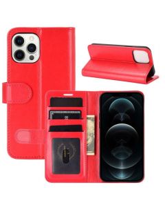 iPhone 12 Pro Max Flip Folio Leather Wallet Case with ID and Credit Card Pockets