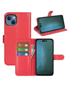 iPhone 14 Phone Case Wallet Flip Cover Folio Leather Case Stand Display Card Pocket