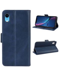 iPhone iPhone XR Flip Cover Leather Wallet Case with Dual Magnetic Closure