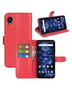 Kyocera DIGNO® BX2 Phone Case Wallet Flip Cover Folio Leather Case Stand Display Card Pocket