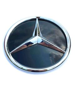 Mercedes-Benz 3D Star logo Convex Front Grille Emblem for X166 W166 C292 C253 X253 Silver
