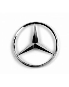 Mercedes-Benz W205 C class Sedan Rear Star Emblem #2058174500 | Silver