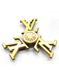 Metal Fidget Spinner Antique finish LV Hand Spinner Fidget Toy Zinc Alloy