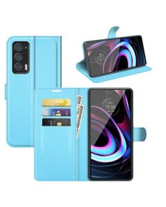 Motorola Edge 2021 Phone Case Wallet Flip Cover Folio Leather Case Stand Display Card Pocket