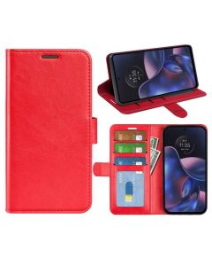 Motorola edge (2022)  Flip Folio Leather Wallet Case with ID and Credit Card Pockets