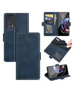 Motorola Edge 20 Pro Flip Cover Leather Wallet Case with Dual Magnetic Closure