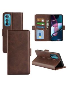 Motorola Edge 30 5G Flip Cover Leather Wallet Case with Dual Magnetic Closure