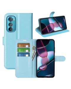 Motorola Edge 30 5G Phone Case Wallet Flip Cover Folio Leather Case Stand Display Card Pocket