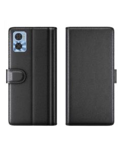 Motorola moto e22 |moto e22i Phone Case Wallet Flip Cover Folio Genuine Leather Case Stand Display Card Pocket