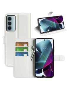 Motorola moto g200 5G Phone Case Wallet Flip Cover Folio Leather Case Stand Display Card Pocket