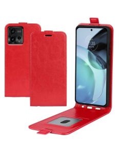 Motorola moto g72 Leather Flip Phone Case Flip Cover Vertical Open Wallet Case