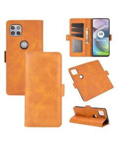 Motorola Moto G 5G Flip Cover Leather Wallet Case with Dual Magnetic Closure
