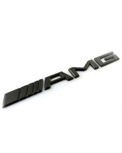 2 pcs New Car Styling 3D Black Badge Emblem Logo Sticker for AMG C33 S55 CLS63 E320